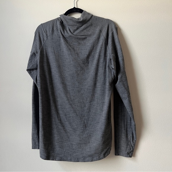 Lululemon Surge Warm Half-Zip Heathered Grey - Picture 4 of 4